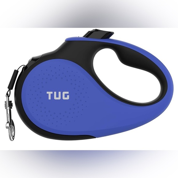 TUG Blue and Black Retractable Dog Leash - Picture 2 of 6